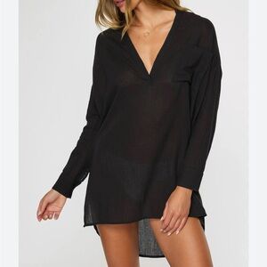 O’Neill size Large Black Women's Swim Cover-Up